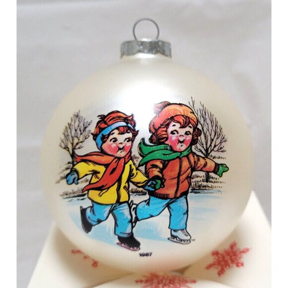 1987 Campbells Soup Kids Collectors Edition - Christmas Ornament Decoration Ball - Picture 3 of 13